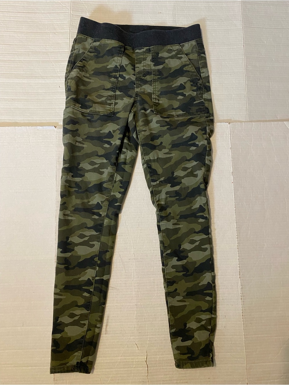 NOBO M (7-9) juniors camo pull on skinny leg jeans
